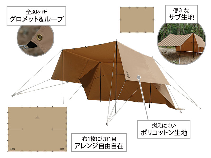 ヌノイチM（カーキ） T3-594-KH - DOD（ディーオーディー）【公式