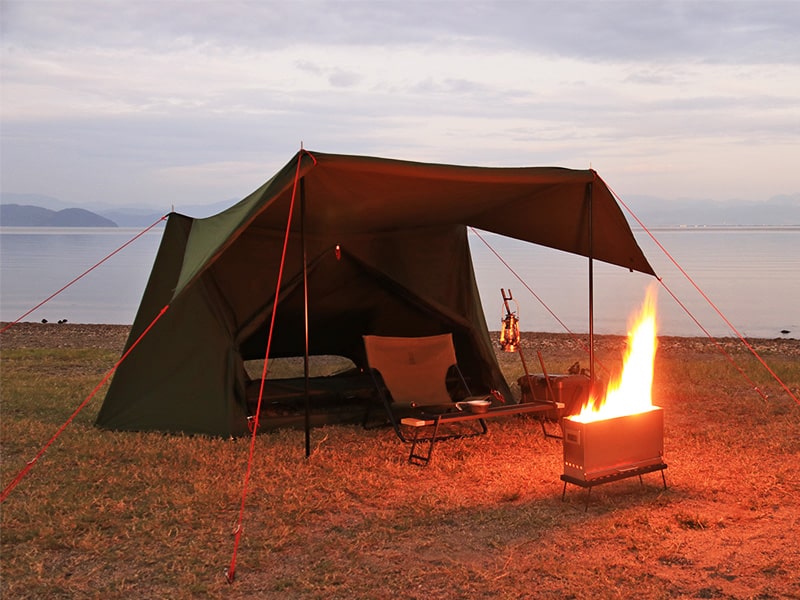 販売終了】パップフーテント2（タン） T2-670-TN - DOD（ディーオー