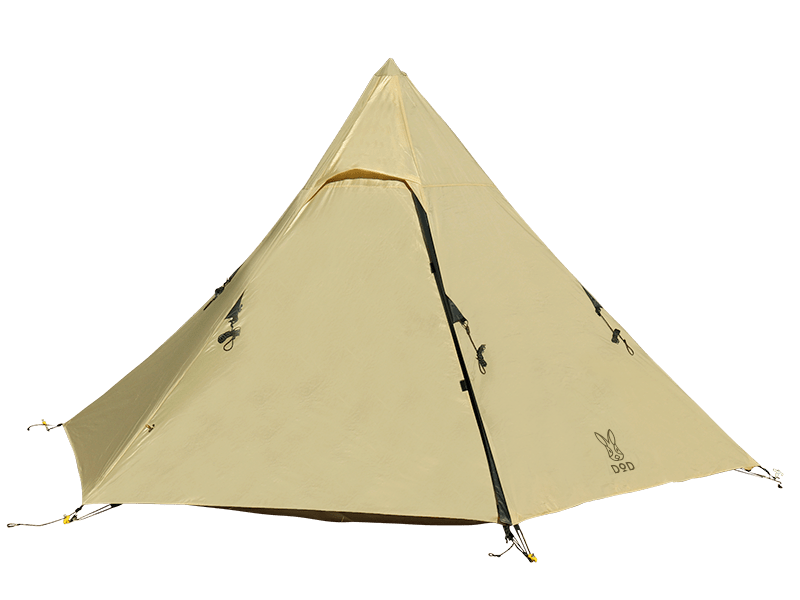 販売終了】ワンポールテントS（ベージュ） T3-44-BG - DOD（ディーオー