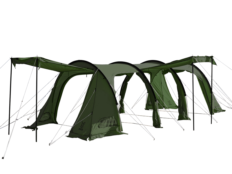 販売終了】カマボコテント3M（カーキ） T5-689-KH - DOD（ディーオー