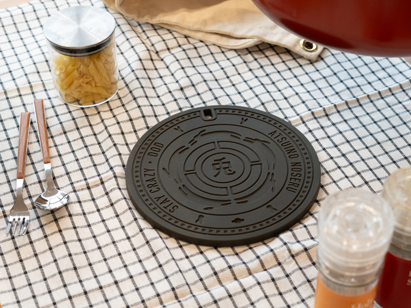 マンホールラバー（ノセル） MH1-104-BK - DOD（ディーオーディー