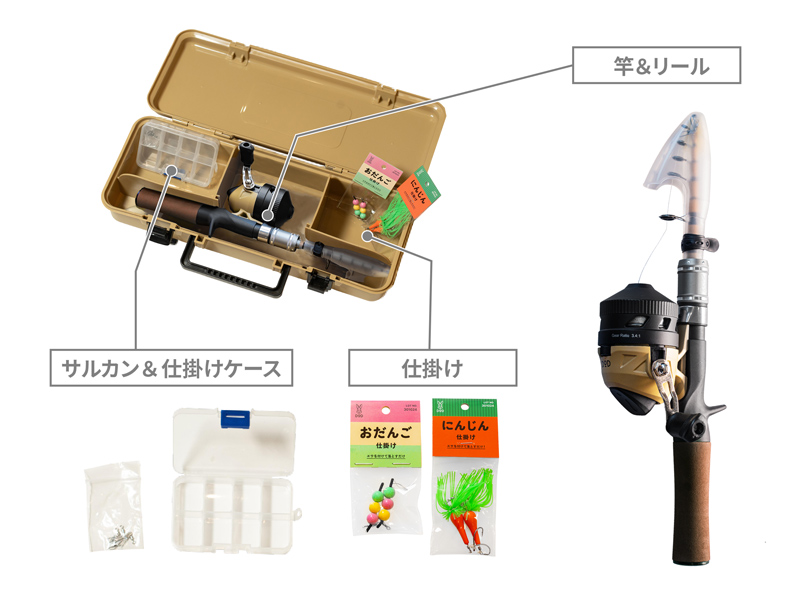釣りボックス（やさしい） FG1-150-TN - DOD（ディーオーディー