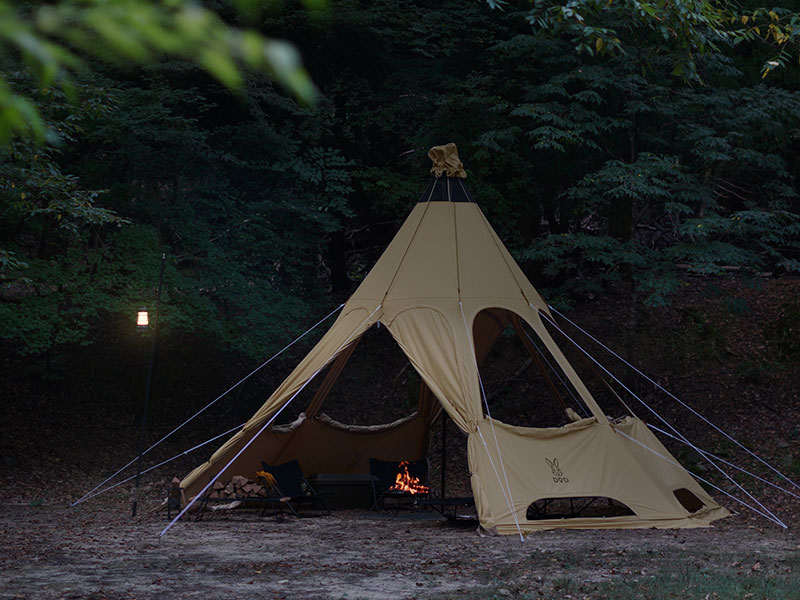 レンコンテント2L（タン） T5-737-TN - DOD（ディーオーディー）【公式