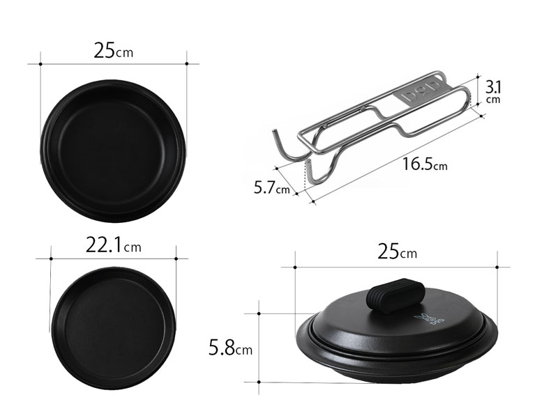 放浪フタリパン（ブラック） PP2-854-BK - DOD（ディーオーディー