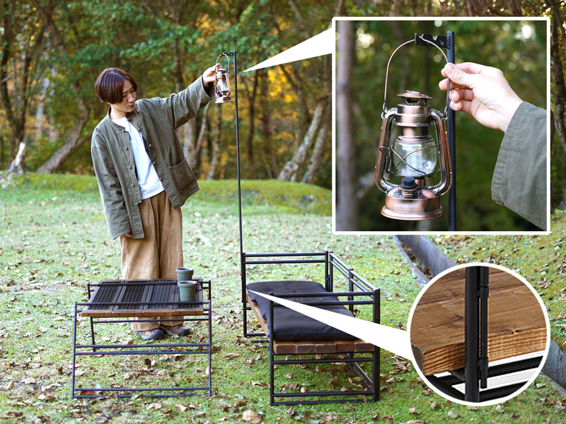 テキーラソファレッグ TL3-809-BK - DOD（ディーオーディー）【公式