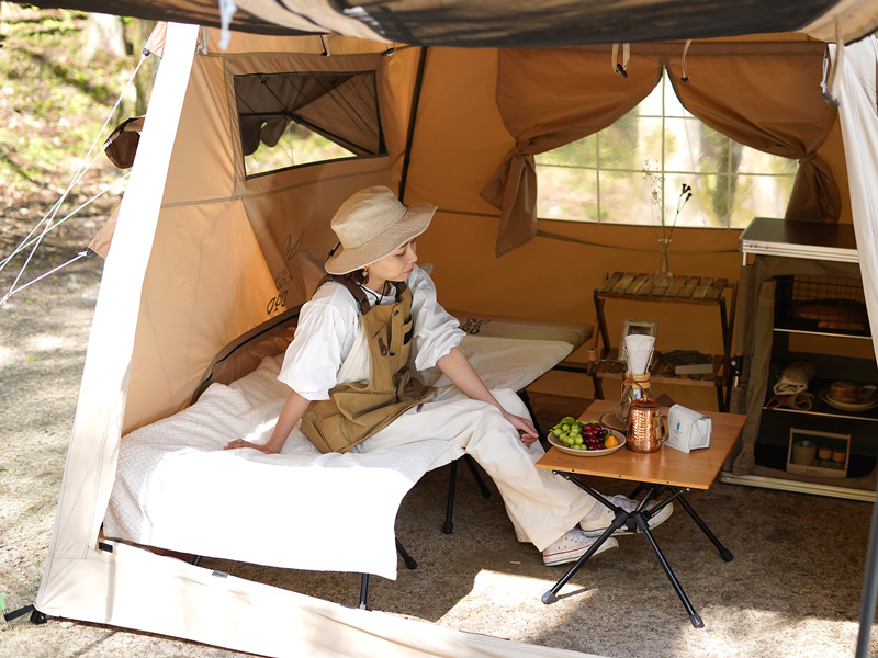 販売終了】おうちテント（ブラウン） T4-825-BR - DOD（ディーオー