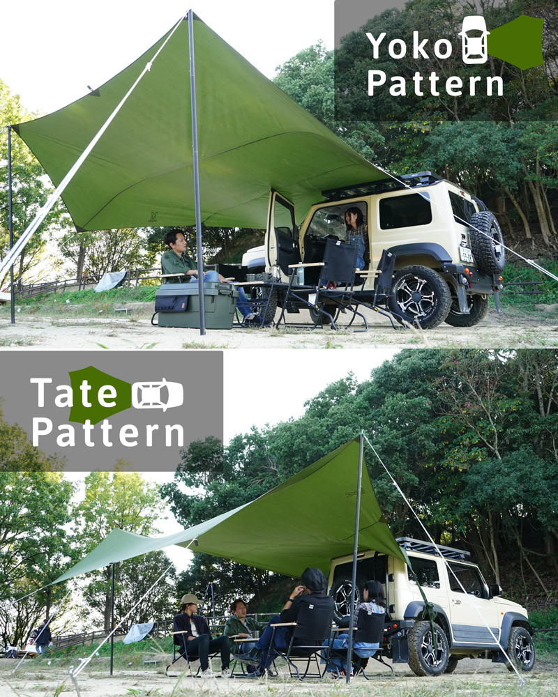 カートゥギャザータープ TT5-791-KH - DOD（ディーオーディー）【公式