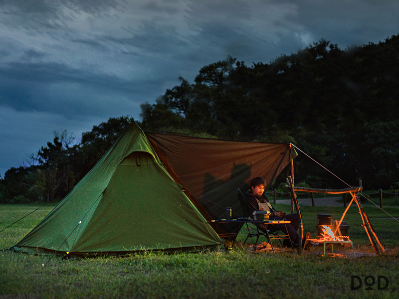 ムシャテント（カーキ） T1-819-KH - DOD（ディーオーディー）【公式