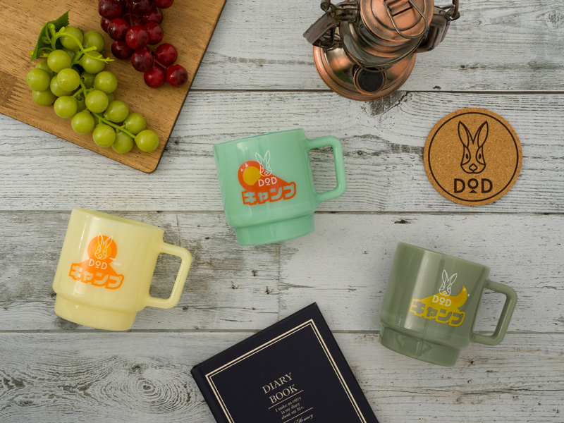 販売終了】ウサキングマグ（グリーン）PP1-914-GR - DOD（ディーオー