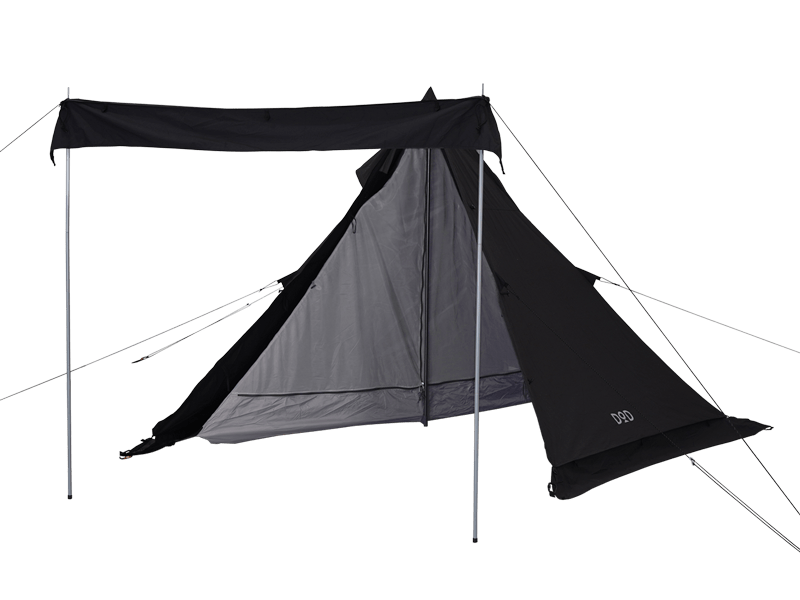 ムシャテント（ブラック） T1-819-BK - DOD（ディーオーディー）【公式