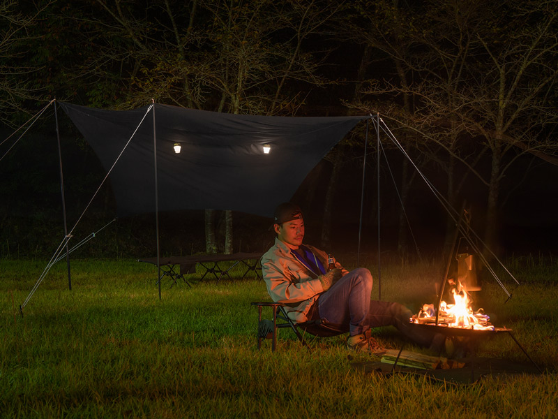 いつかのタープTC（ブラック） TT5-919-BK - DOD（ディーオーディー