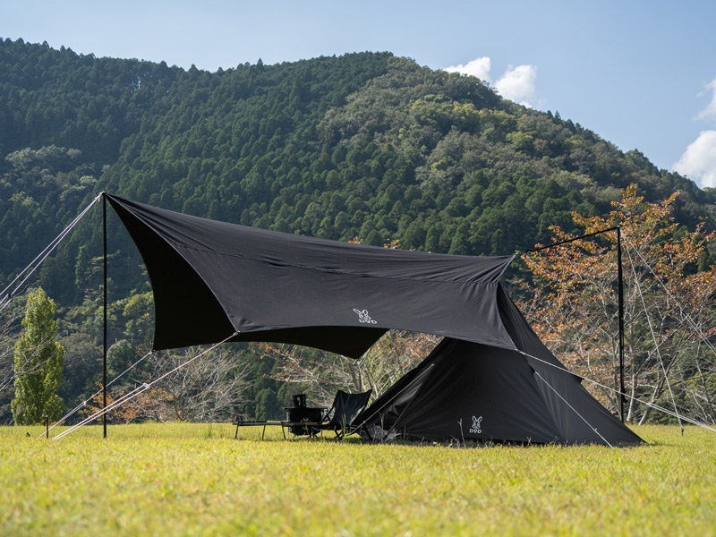 販売終了】いつかのタープTC（ブラック） TT5-919-BK - DOD