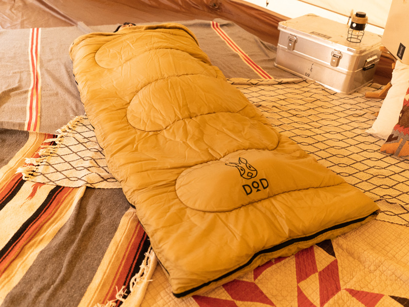 デカウサクッションシュラフ S1-014-TN - DOD（ディーオーディー