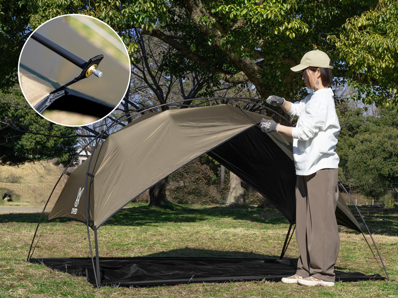 サカナシェード2 TT4-009-BR - DOD（ディーオーディー）【公式ブランド