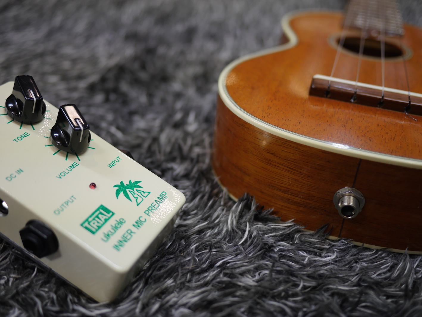 取り寄せ商品】TRIAL・ukulele INNER MIC PREAMP（トライアル