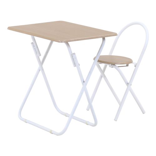 折りたたみテーブルチェアセットWH 19358 不二貿易 パーソナルチェア
