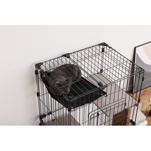 ミニキャットケージ ハンモック付き PMCC-115H アイリスオーヤマ 猫用