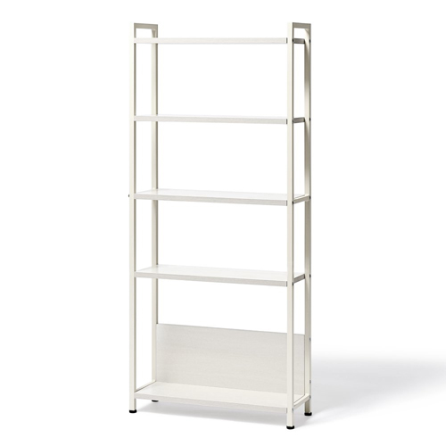 ウッドスリムラック WSR-523 アイリスオーヤマ 多目的木製棚 ホワイト