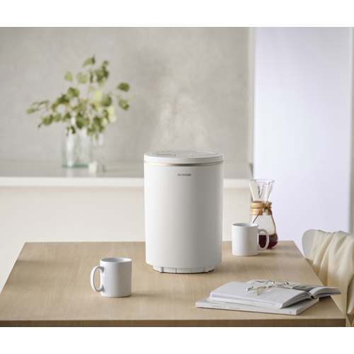 スチーム式加湿器 AHM-MH40-W アイリスオーヤマ 加湿器 400ml ホワイト