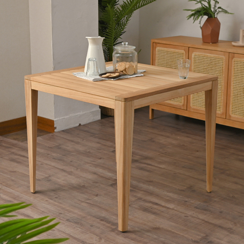 チーク無垢材 無塗装 ダイニングテーブルT5000XX T5000XX サンフラワー