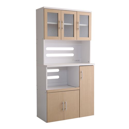 大容量食器棚【Nasuta-ナスタ-】 NPST-1890--OAK オーク ホーム