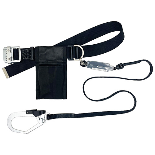 墜落制止用器具 胴ベルト型 平綱ロープ TSN-S51S-ABL ポリマーギヤ