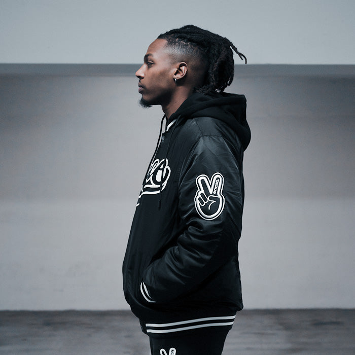 Deuce Brand Varsity Jacket - Black