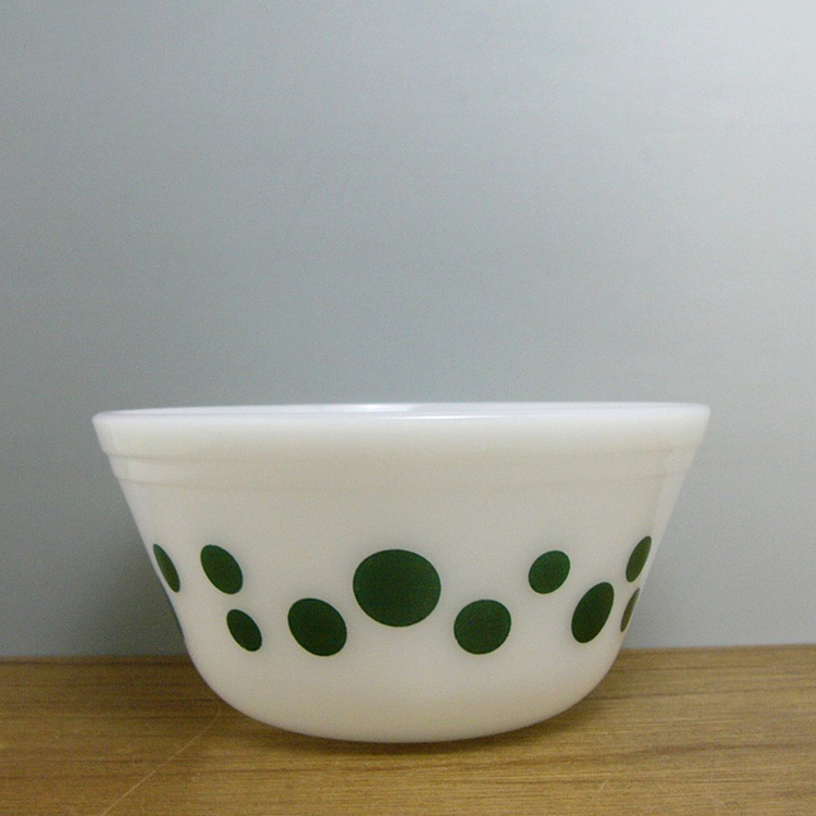 フェデラル☆ポルカドット ミキシングボウル緑 7インチ☆DEALERSHIP