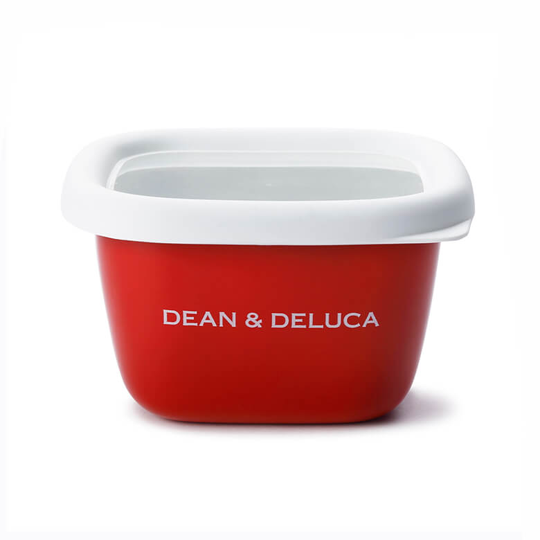 DEAN & DELUCA ホーローコンテナーレッド S | DEAN & DELUCA【公式】