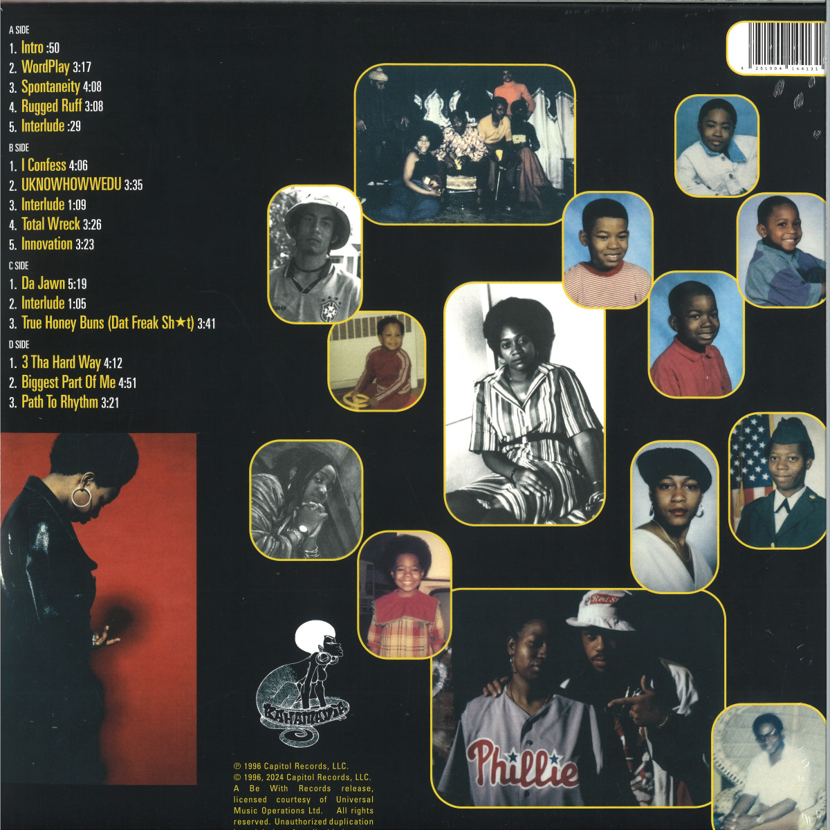 Bahamadia - Kollage 2x12 / Be With Records BEWITH166LP - Vinyl