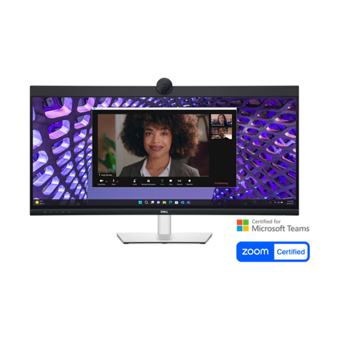 デル・テクノロジーズ、「Dell 34 ビデオ会議用曲面モニター