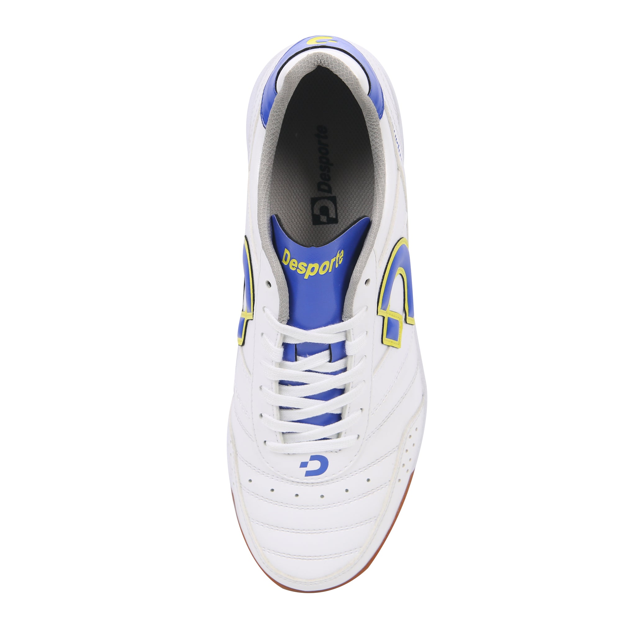 Futsal Shoes, Campinas SP3, White/Blue/Yellow | Desporte