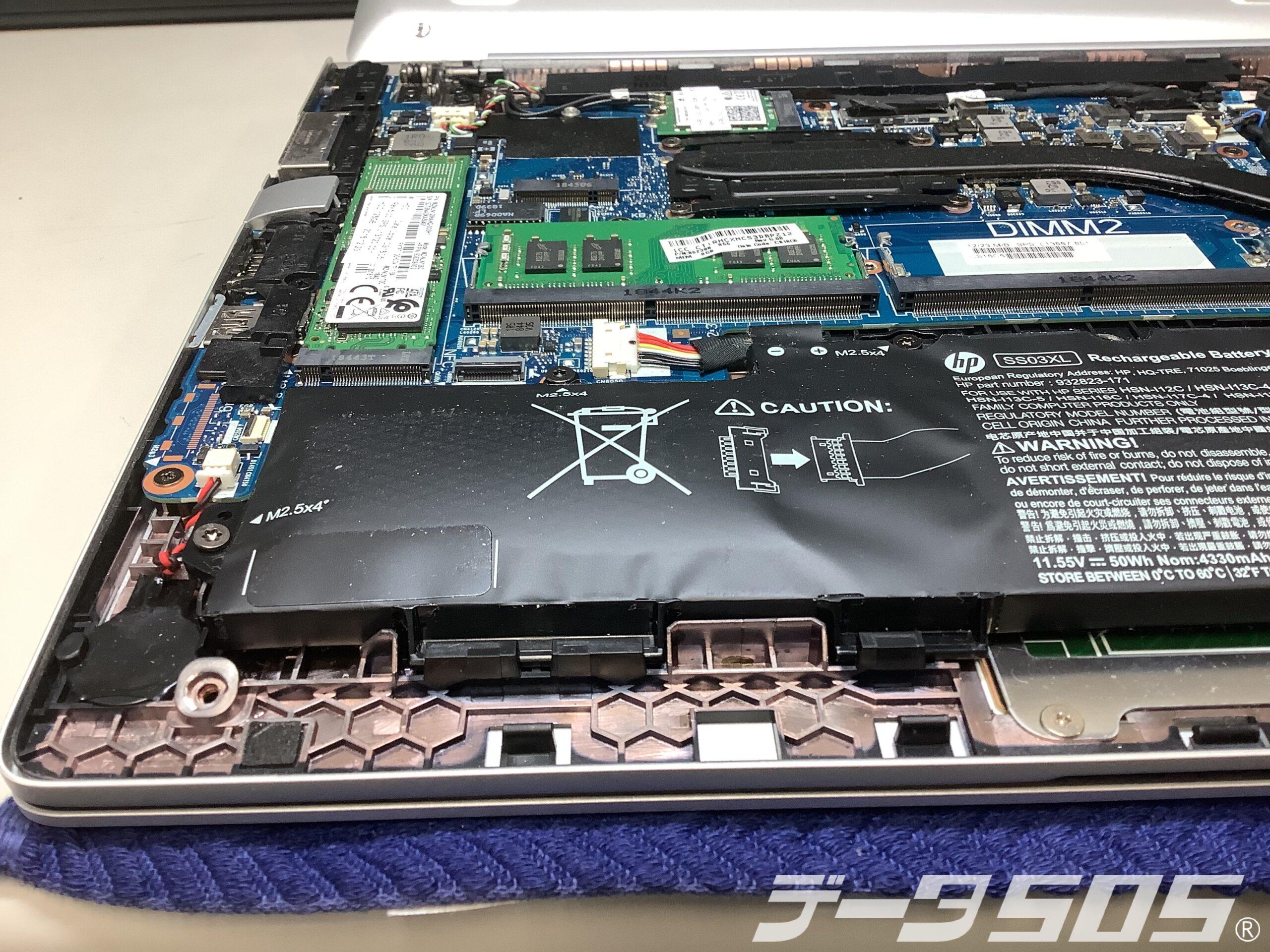 HP EliteBook830 G5 SSD Boot Device Not Found 3F0 とエラーが出て