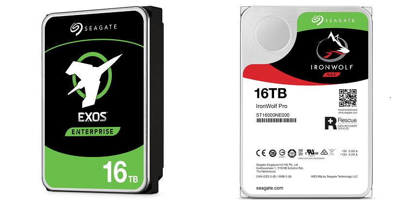 Seagate announces 16TB Exos, IronWolf, and IronWolf Pro hard drives