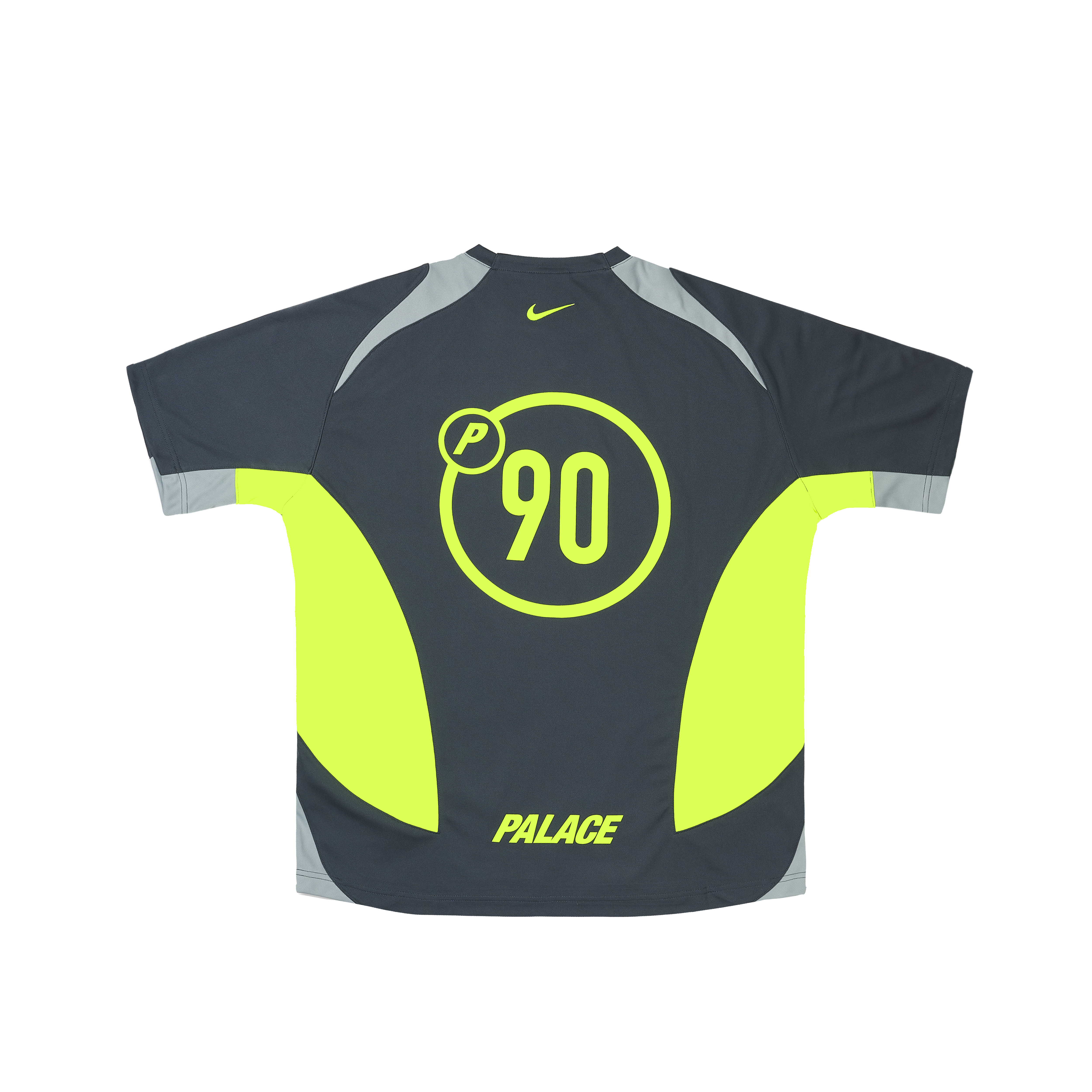 PALACE NIKE TOTAL P90 JERSEY GREY | PALACE SKATEBOARDS