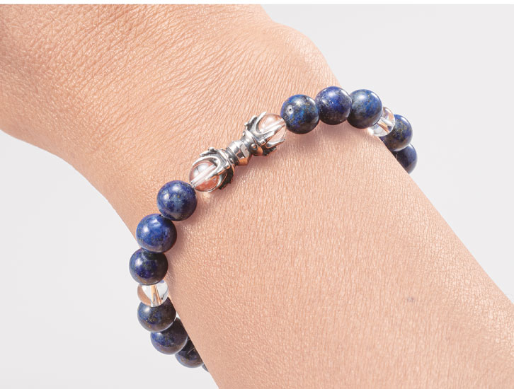 青金石「五鈷杵腕珠」 ー 三宝堂オンラインショップ