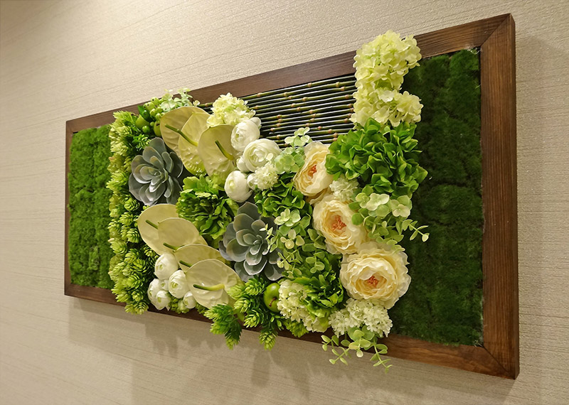 マンションギャラリー アートフラワーフレームセット／居住空間