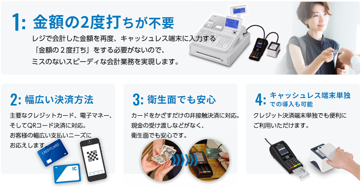 カシオ SR-C550 新製品！ Bluetoothでスマホと連動！軽減税率対応