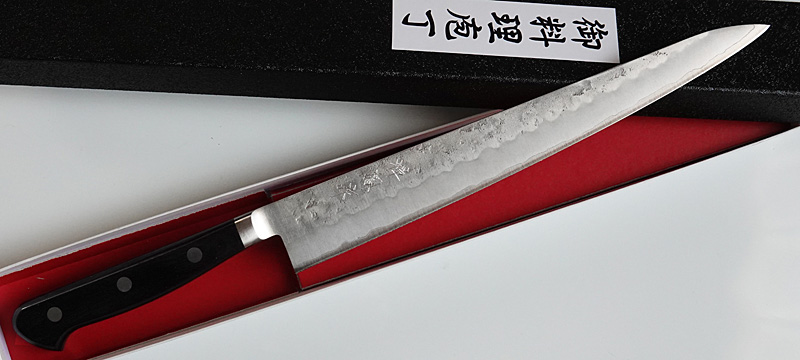 コスパ最強！良く切れて錆びにくい、おすすめ銀紙三号の筋引24cm 禅鳳作