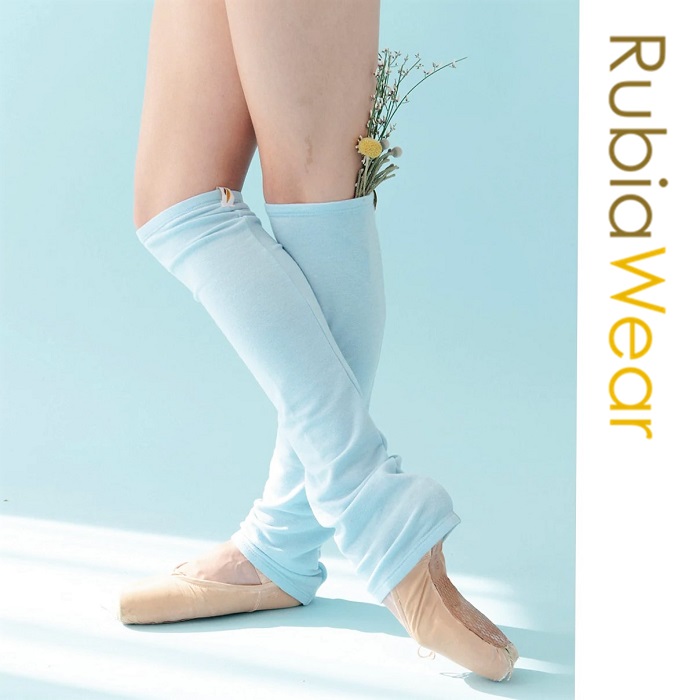 バレエ用品のRubiaWear ルビア ショーティー レッグウォーマー BLUE