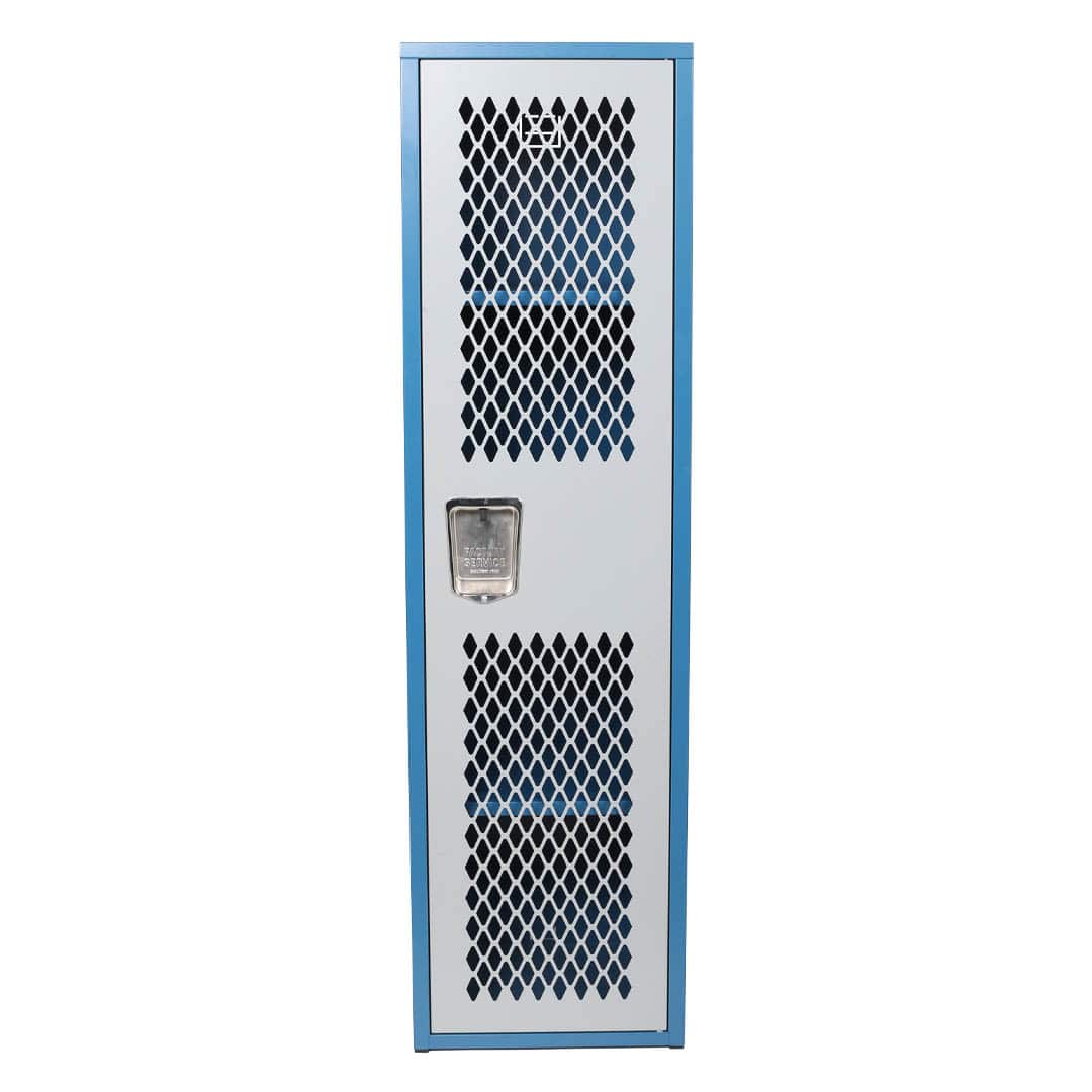 DULTON ONLINE SHOP | STEEL MESH LOCKER SMOKY BLUE/GRAY(SMOKY BLUE