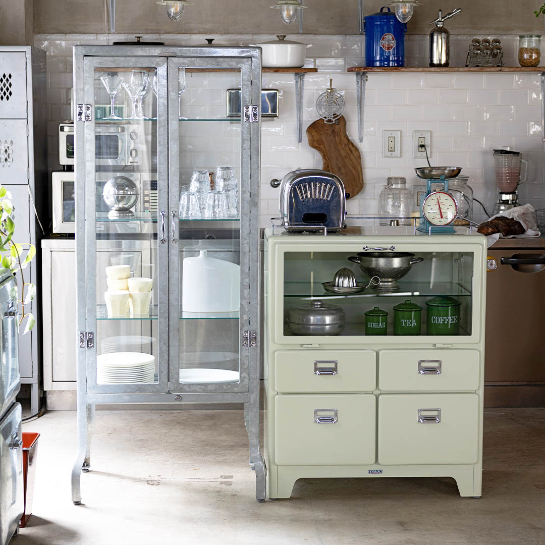 DULTON ONLINE SHOP | DOCTOR CABINET L GALVANIZED(L GALVANIZED): 家具
