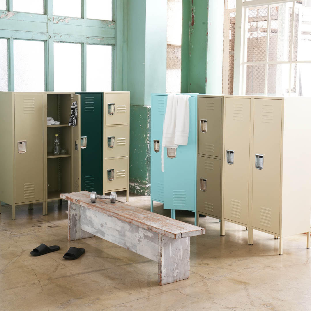 DULTON ONLINE SHOP | STEEL LOCKER MOSS GRAY(1 DOOR MOSS GRAY): 家具