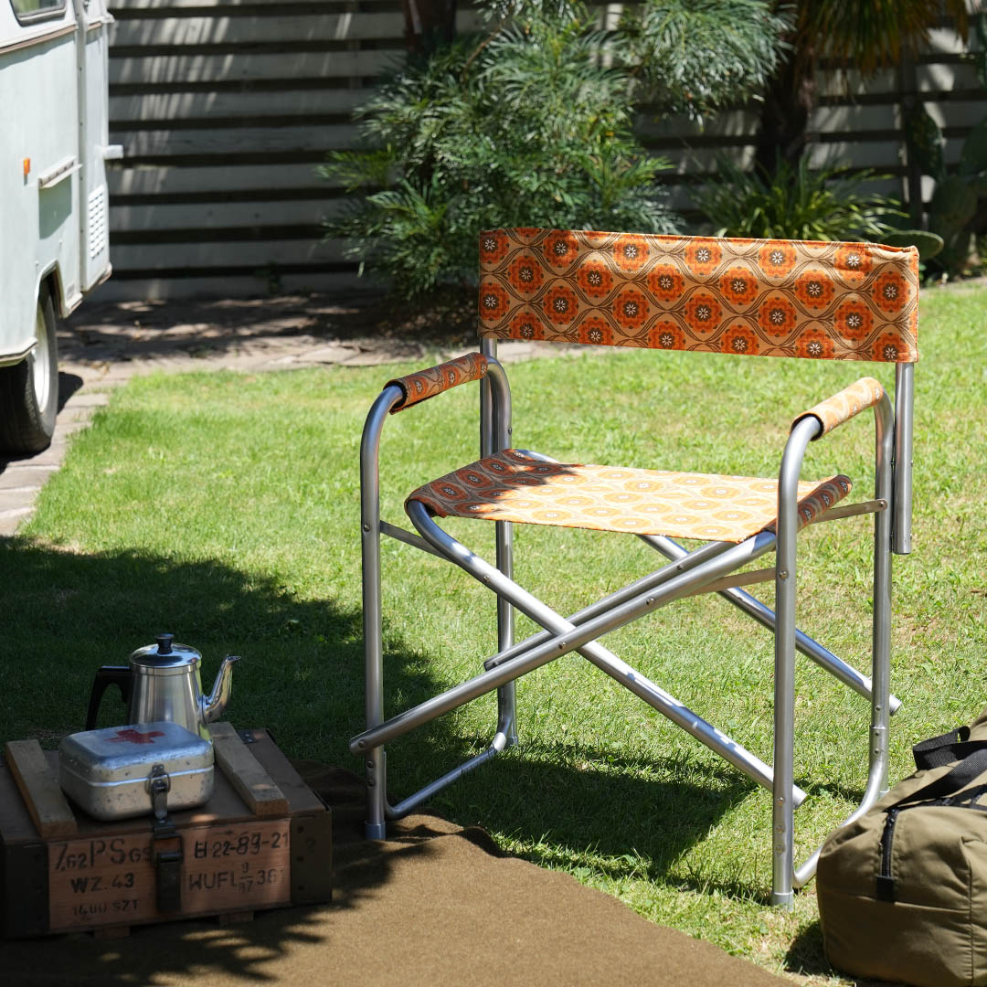 DULTON ONLINE SHOP | CANVAS DIRECTOR CHAIR ORANGE(ORANGE): 家具