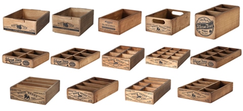 DULTON ONLINE SHOP | WOODEN STOCKER BOX NATURAL: ホーム用品
