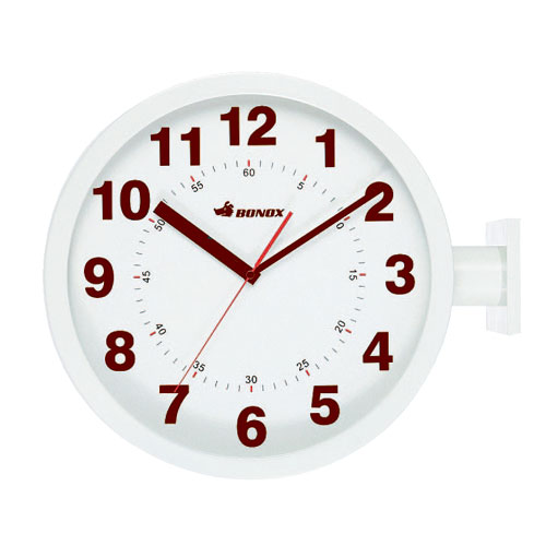 DULTON ONLINE SHOP | DOUBLE FACE WALL CLOCK IVORY(IVORY