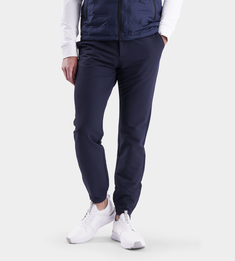 Thermal Winter Golf Joggers in Navy | Warm Golf Pants | Druids