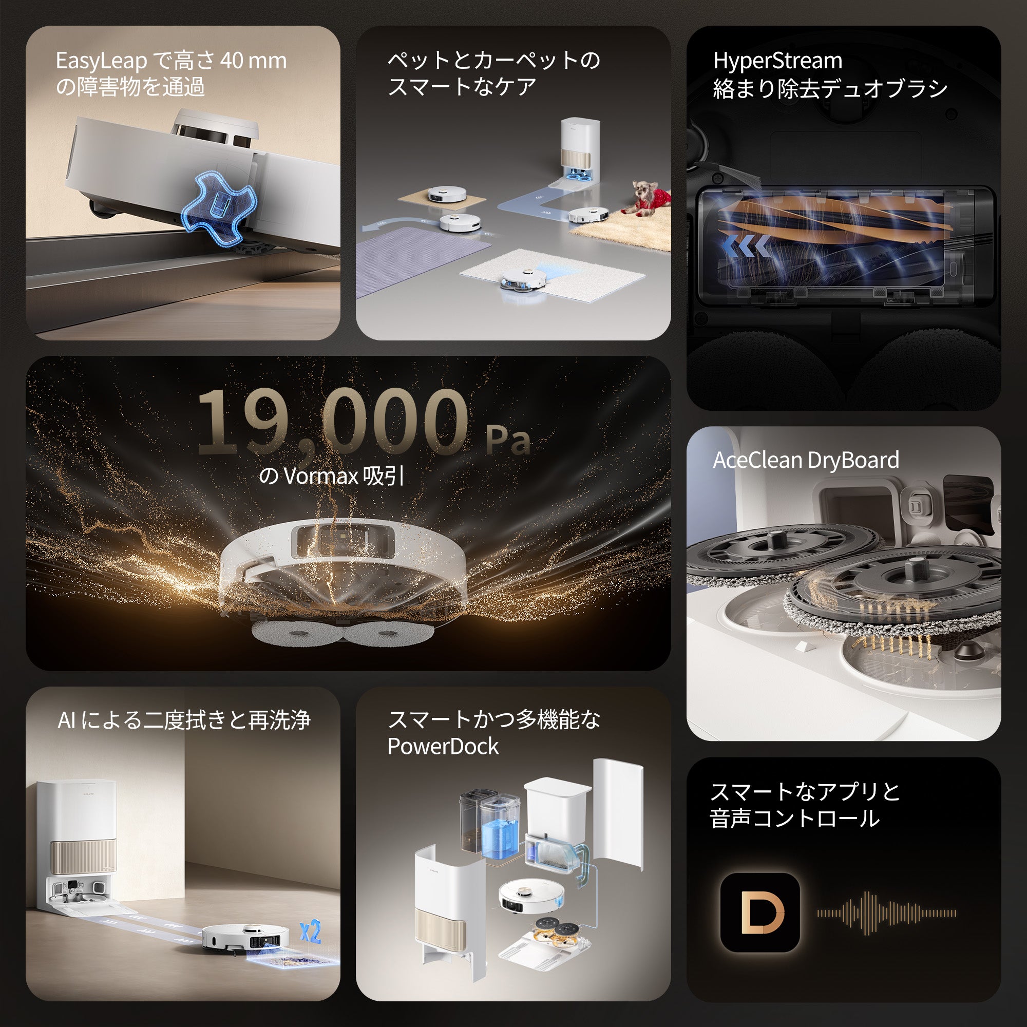 新生活応援】Dreame L40s Pro Ultra ロボット掃除機 – Dreame Japan