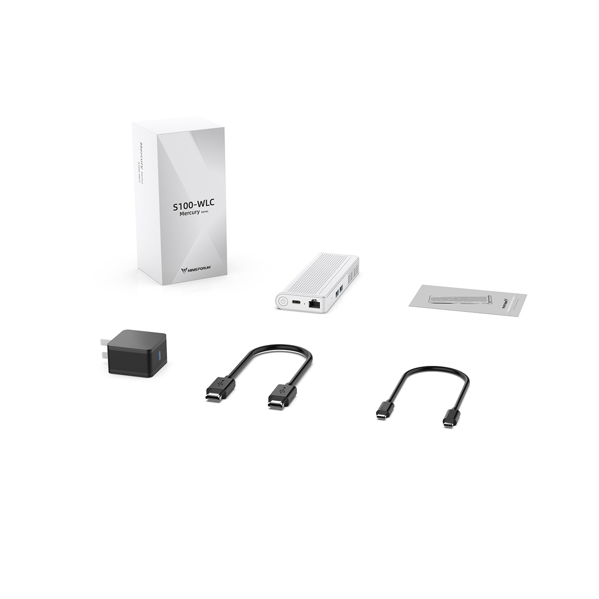 MINISFORUM、スマホより小さい極小PC「MINISFORUM S100-WLP」を7月下旬