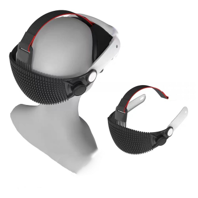 VR睡眠にも。シリコンメッシュで後頭部をすっぽり覆う、新しいヘッド